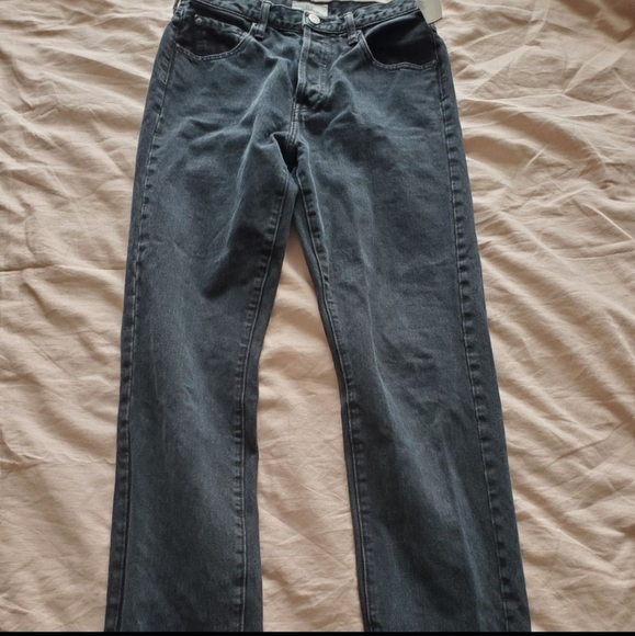 Aritzia The Castings High Rise Waist Button Fly Jeans - Picture 2 of 7
